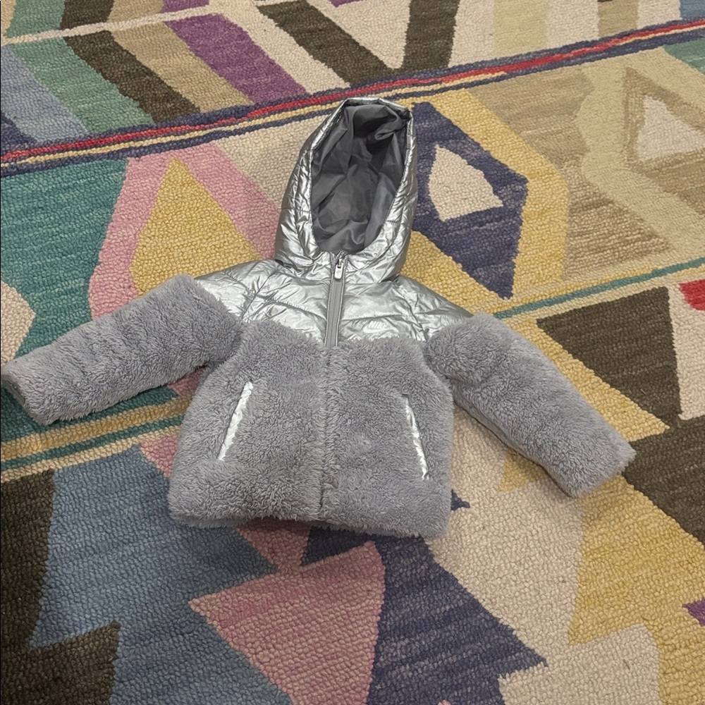 Nike Silver Jacket Size 12 months